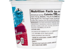 Ahold Lowfat Yogurt Raspberry
