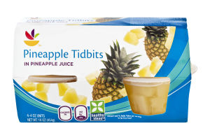 Ahold Pineapple Tidbits - 4 CT