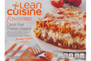Lean Cuisine Favorites Classic Five Cheese Lasagna