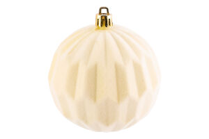 Прикраса ялинкова Куля Велюр 80мм 31977