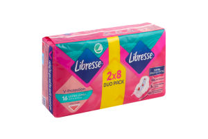 Прокладки гігієнічні Ultra Long+ Libresse 2х8шт