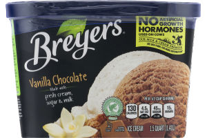 Breyers Vanilla Chocolate Ice Cream