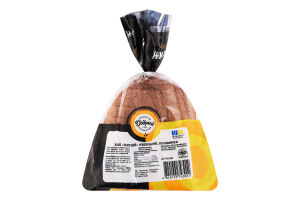 Хліб половинка в нарізці Житній Добрий м/у 0.34кг