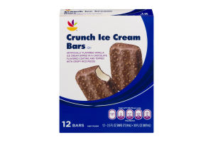 Ahold Crunch Ice Cream Bars - 12 CT