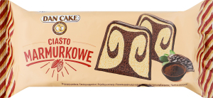 Кекс мраморный в глазури со вкусом шоколада Dan Cake м/у 400г
