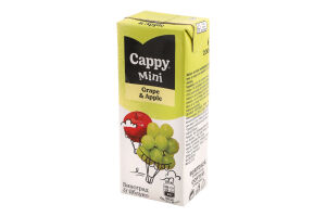 Нектар стерилизованный Виноград-яблоко Mini Cappy т/п 200мл