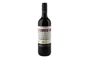 Вино 0.75л 13% красное сухое Tempranillo El Convertido бут