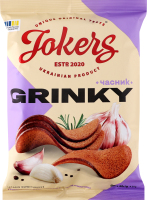 Гренки ржано-пшеничные Чеснок Jokers м/у 80г