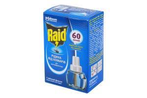 Рідина для електрофумігатора від комарів 60 ночей Raid 43.8мл
