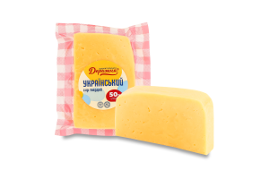 Сир 50% твердий Український Деражня м/у кг