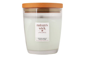 Свічка ароматична 284г №1668574E Smoked Vanilla Nature's Wick 1шт