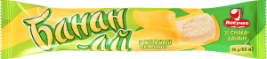 Морозиво зі смаком банану у желейній скоринці Банан-Ай Ласунка м/у 75г