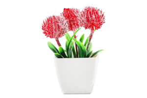 Квіти штучні у горщику 10*12см в асортименті