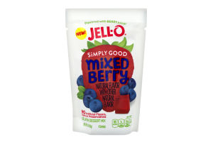 Jell-O Simply Good Pudding Mix Mixed Berry