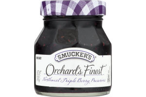 Smucker's Orchard's Finest Northwest Triple Berry Preserves