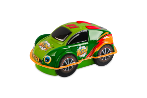 Машинка пластикова для дівчинки та хлопчика з цукерками та сюрпризом Sport car Wooow п/у 50г в асорт