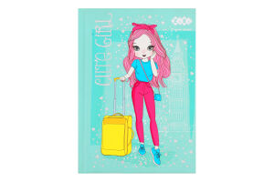 Блокнот ZiBi CUTE GIRL, А-6, 64л.,тв. обкл., арт.ZB.12715-99