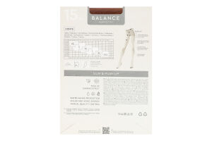Колготки жіночі Conte elegant Balance 20den 2 bronz
