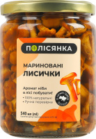 Гриби мариновані Лисички Полісянка с/б 360г