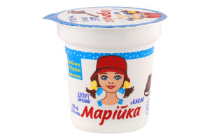 Десерт творожный 5% с какао Марійка ст 150г