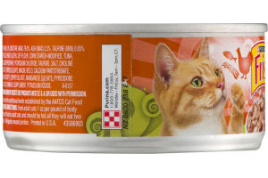 Purina Friskies Tasty Treasures Chicken & Tuna Dinner in Gravy
