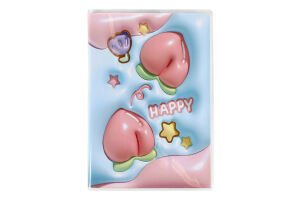 Блокнот А6 3Д эффект №KYYW417 Happy Greenwich Products Co. Limited 1шт