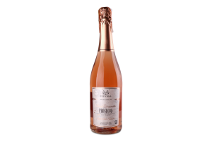 Вино ігристе Fidora Rose prosecco zero organic