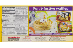 Kellogg's Eggo Seasons Confetti Waffles - 8 CT