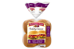 Pepperidge Farm Bakery Classics Soft White Hamburger Buns - 8 CT