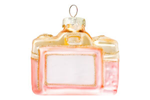 Прикраса ялинкова Камера скло 985687