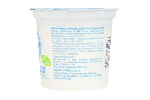 Сметана 15% органическая термостатная Organic Milk ст 250г
