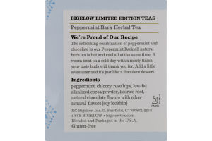 Bigelow Tea Peppermint Bark - 20 CT