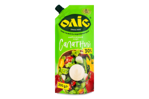 Соус майонезный 30% Салатный Оліс д/п 300г