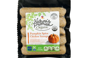 Nature's Promise Organic Chicken Sausage Pumpkin Spice