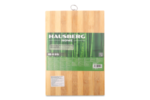 Дошка кухонна бамбук 30х22х1.8см №HB-H615 Home Hausberg 1шт