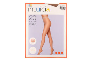Колготки жіночі Intuicia T-Band 20den 2 vizone