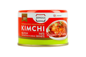 Кимчи консервированное обжаренное Jongga ж/б 160г