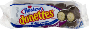 Hostess Donettes Mini Donuts Frosted - 6 CT