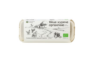 Яйце куряче органічне С1 Дунайський Аграрій к/у 10шт