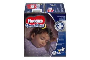 Huggies OverNites Diapers Disney Size 5 - 50 CT