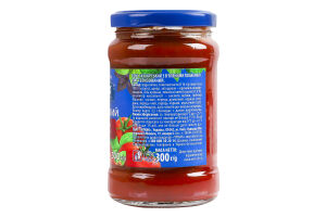 Соус пастеризований Кухарський з в'яленими томатами Чумак с/б 300г