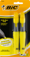 Bic Brite Liner Grip Multi-Use Tip Highlighter - 2 CT