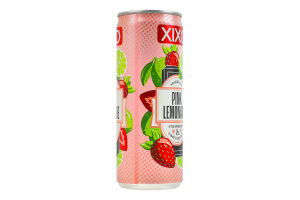 Xixo Напій газований б/а PINK LEMONADE Strawberry & Lime 250 мл