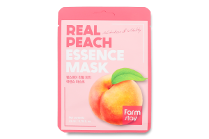 Маска д/обличчя Real Peach заспокійлива тканинна 23мл Farm stay