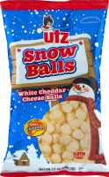 UTZ Snow Balls White Cheddar Cheese Balls