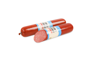 Ковбаса напівкопчена "Салямі зі свинини" першого сорту 420 гр