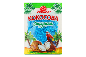 Стружка Украса кокосовая цветная в ассортименте