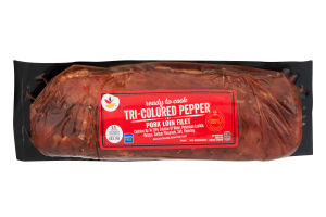 Ahold Pork Loin Filet Tri-Colored Pepper