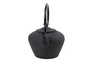 Чайник-заварник з фільтром чавун чорний 1,1л