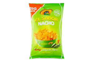 Чипси начос халапеньйо El Sabor 225г